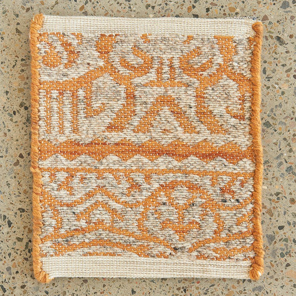 Relic Reuben Rust Wool RugREL-120-RUST-225X155Rugtastic