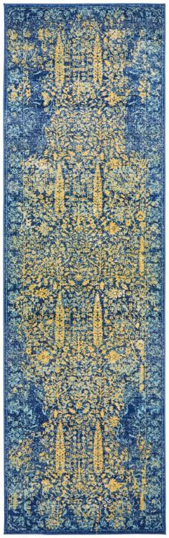 Radiance 411 Blue Yellow RugRAD-411-ROYL-230X160Rugtastic