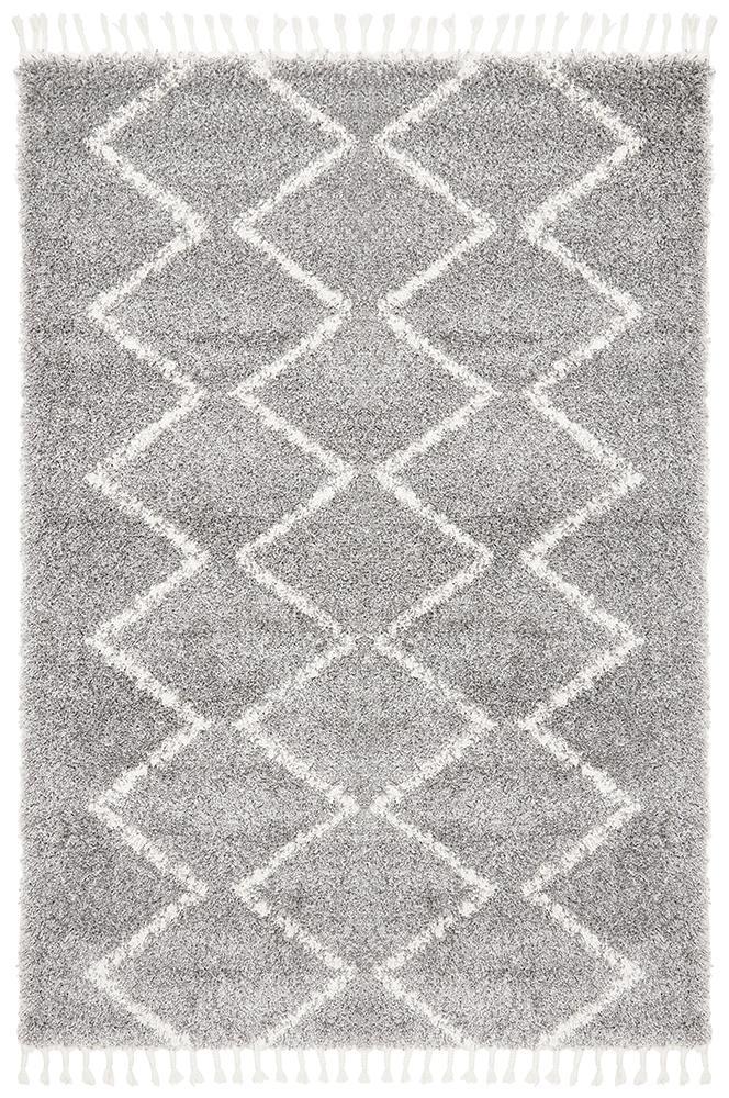 Saffron 11 Silver RugSAF-11-SIL-170X120Rugtastic