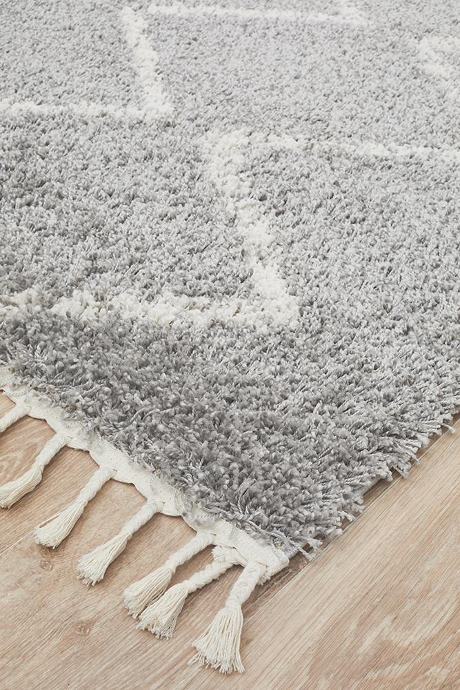 Saffron 11 Silver RugSAF-11-SIL-170X120Rugtastic
