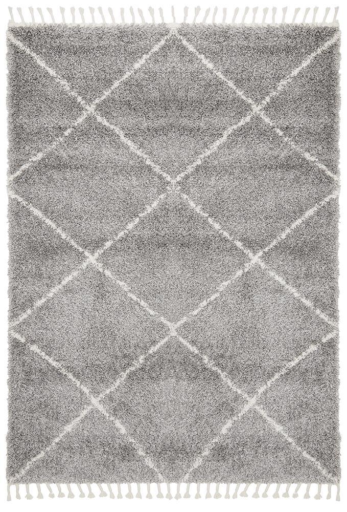 Saffron 22 Silver RugSAF-22-SIL-170X120Rugtastic