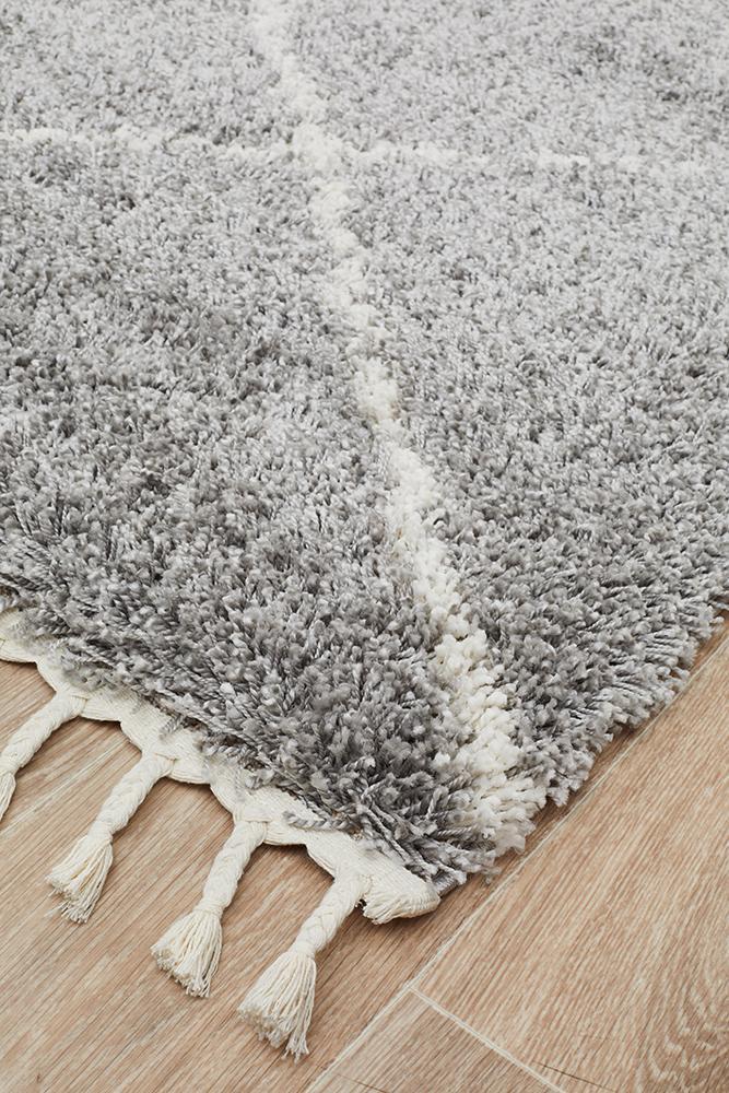 Saffron 22 Silver RugSAF-22-SIL-170X120Rugtastic