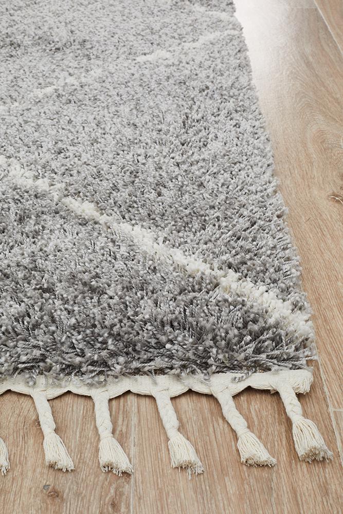 Saffron 22 Silver RugSAF-22-SIL-170X120Rugtastic