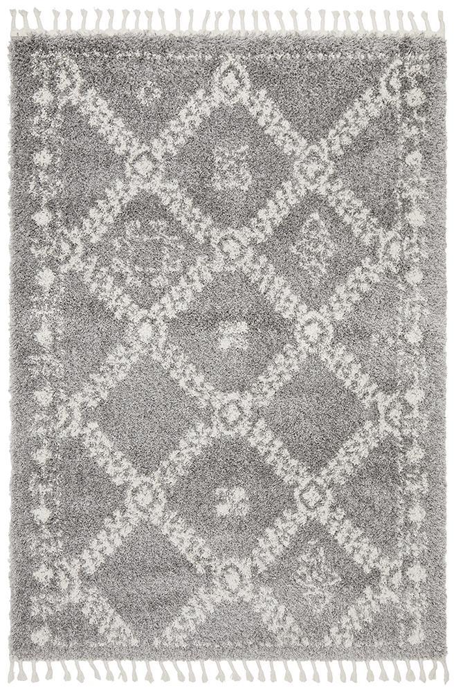 Saffron 33 Silver RugSAF-33-SIL-170X120Rugtastic