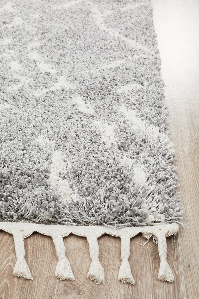 Saffron 55 Silver RugSAF-55-SIL-170X120Rugtastic