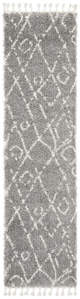 Saffron 55 Silver RugSAF-55-SIL-170X120Rugtastic
