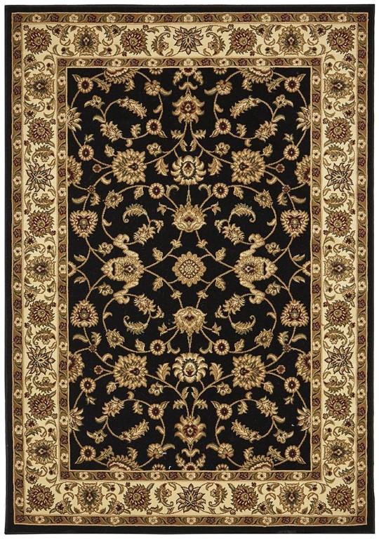 Sydney 1 Black Ivory Persian RugSYD-1-BI-150X80Rugtastic