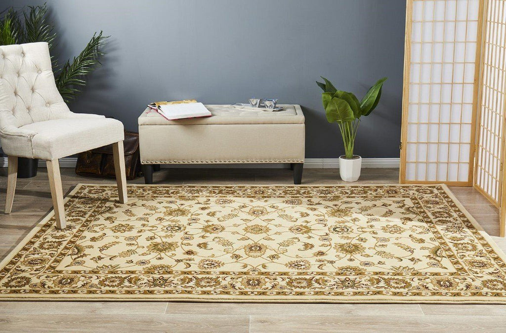 Sydney 1 Ivory Persian RugSYD-1-II-150X80Rugtastic