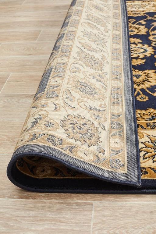 Sydney 1 Navy Ivory Persian RugSYD-1-NI-150X80Rugtastic