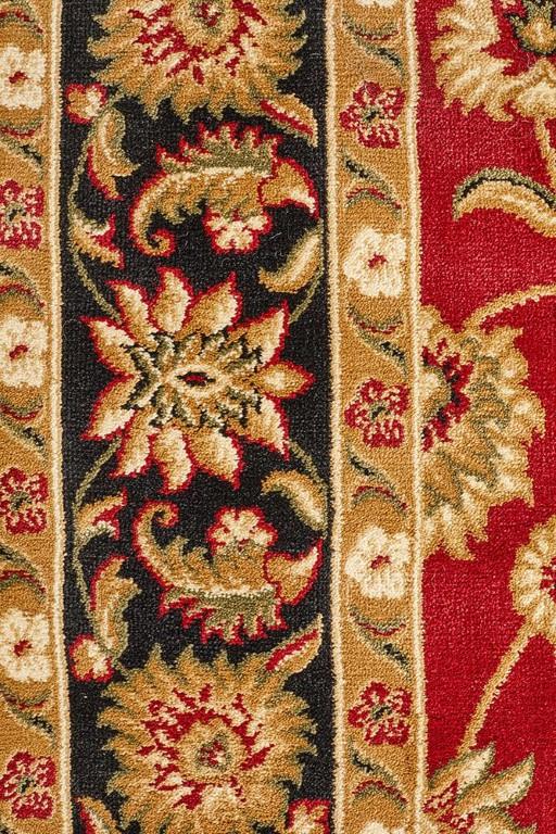 Sydney 1 Red Black Persian RugSYD-1-RB-150X80Rugtastic