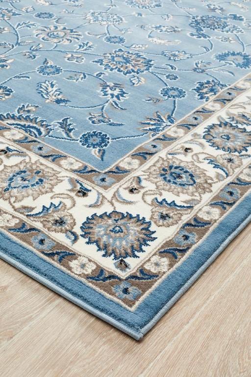 Sydney 1 Sky Blue Persian RugSYD-1-SKY-150X80Rugtastic