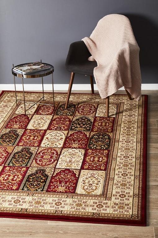 Sydney 4 Red Ivory Persian RugSYD-4-RI-150X80Rugtastic