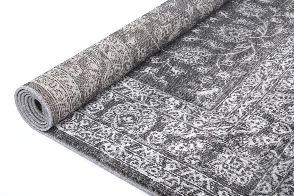 Saliba Dorian Grey Transitional RugSALS16012Rugtastic