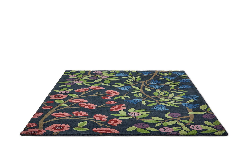 Sanderson Foraging Indigo 146618 RugBC-SAN-146618-200X140Rugtastic