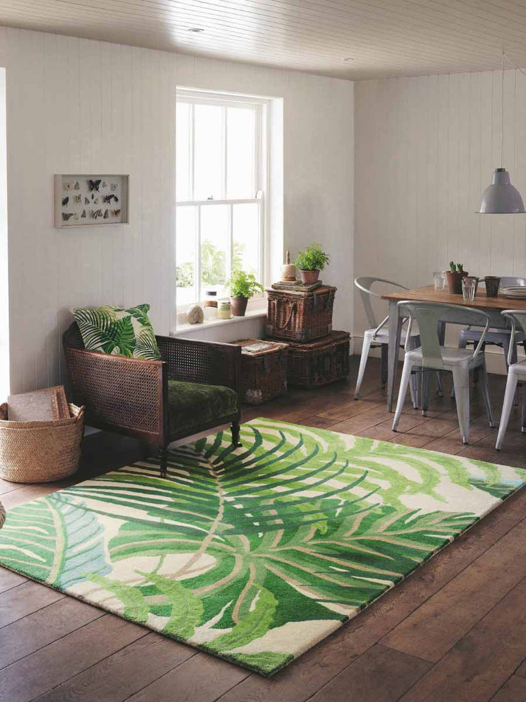 Sanderson Manilla Green 46407BC-SAN-46407-200X140Rugtastic