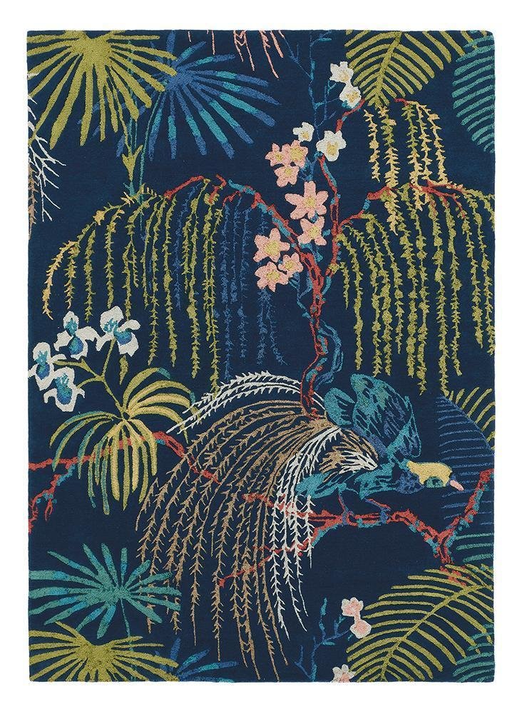 Sanderson Rain Forest Tropical Night 050708BC-SAN-050708-200X140Rugtastic