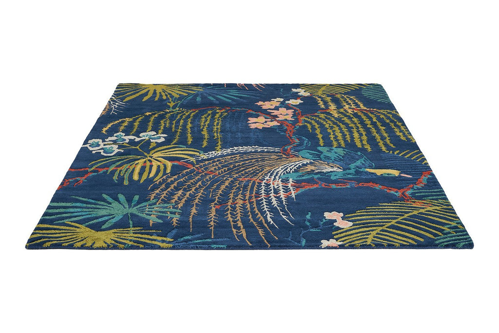 Sanderson Rain Forest Tropical Night 050708BC-SAN-050708-200X140Rugtastic