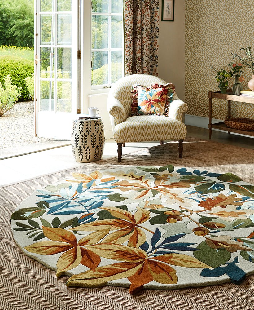 Sanderson Robin's Wood Russet Brown 146501 RugBC-SAN-146501-150X150Rugtastic