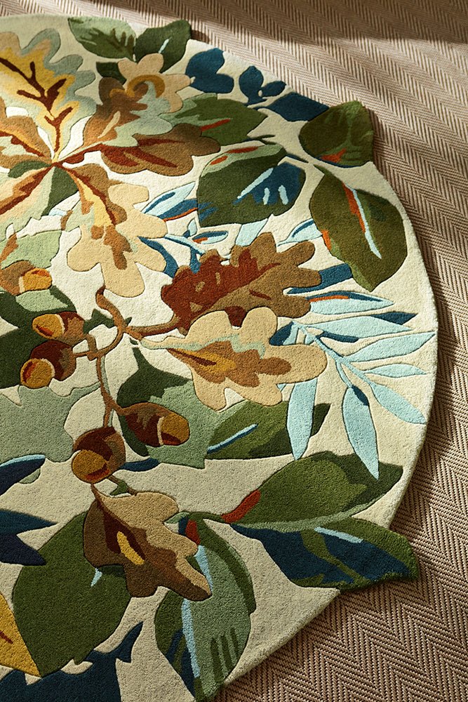 Sanderson Robin's Wood Russet Brown 146501 RugBC-SAN-146501-150X150Rugtastic