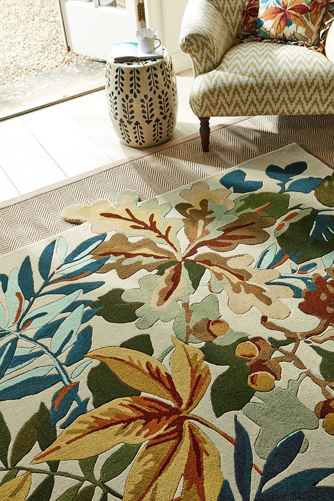 Sanderson Robin's Wood Russet Brown 146501 RugBC-SAN-146501-200X140Rugtastic
