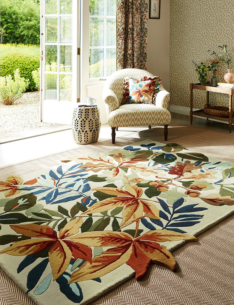 Sanderson Robin's Wood Russet Brown 146501 RugBC-SAN-146501-200X140Rugtastic