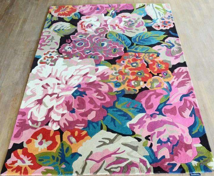 Sanderson Rose & Peony Cerise 45005BC-SAN-45005-200X140Rugtastic