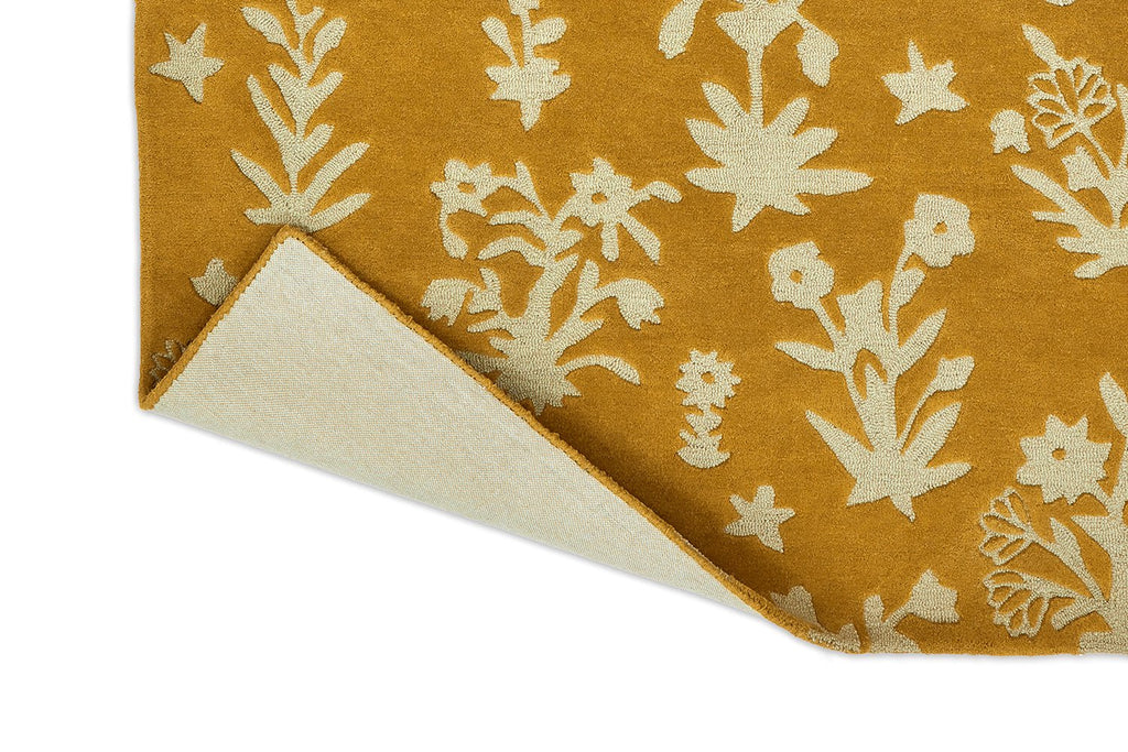 Sanderson Woodland Glade Gold 146806 RugBC-SAN-146806-200X140Rugtastic