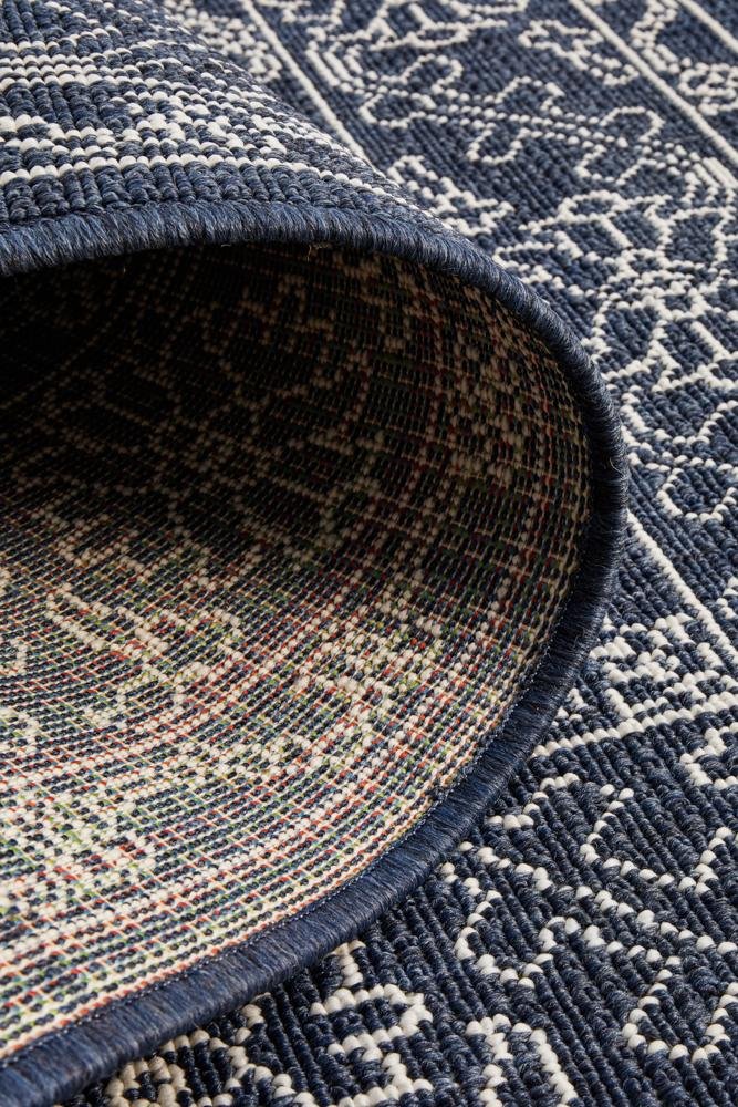 Seaside 5 Navy Outdoor RugSSD-5555-NVY-160X110Rugtastic