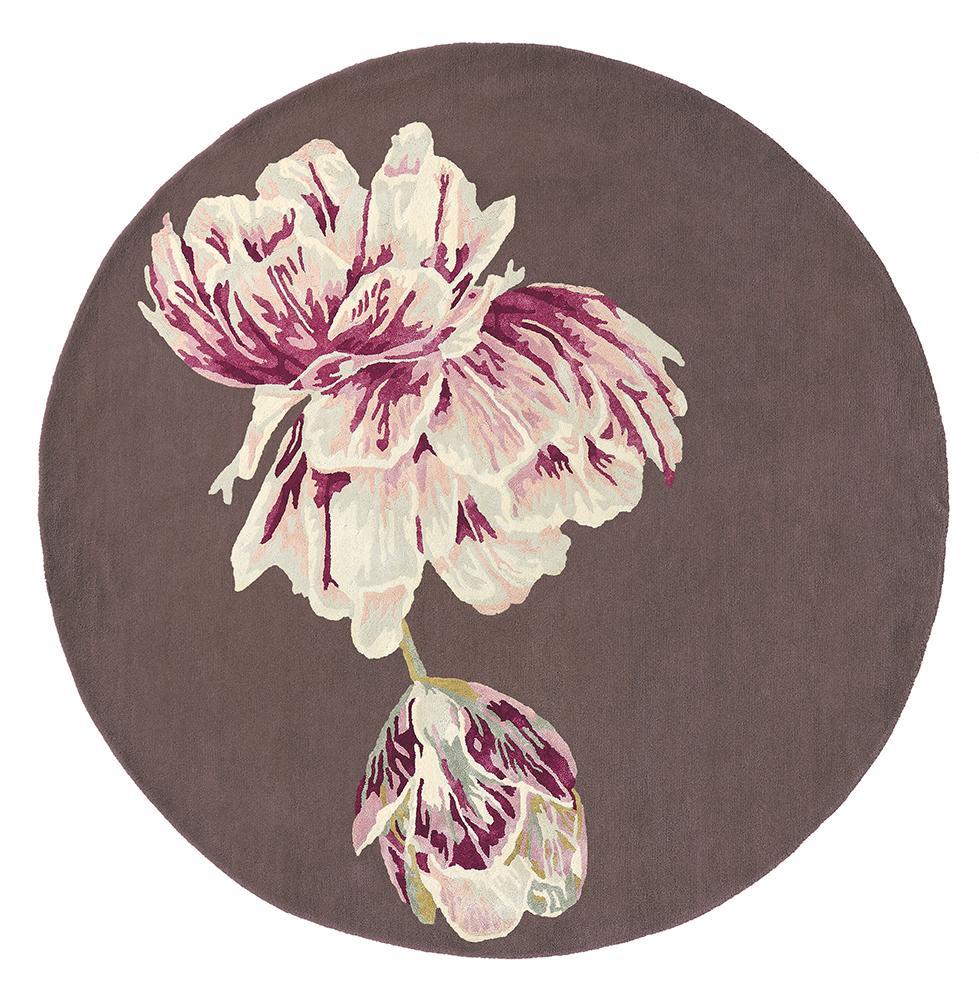 Ted Baker Tranquility Round Aubergine 56005BC-TED-56005-150X150Rugtastic