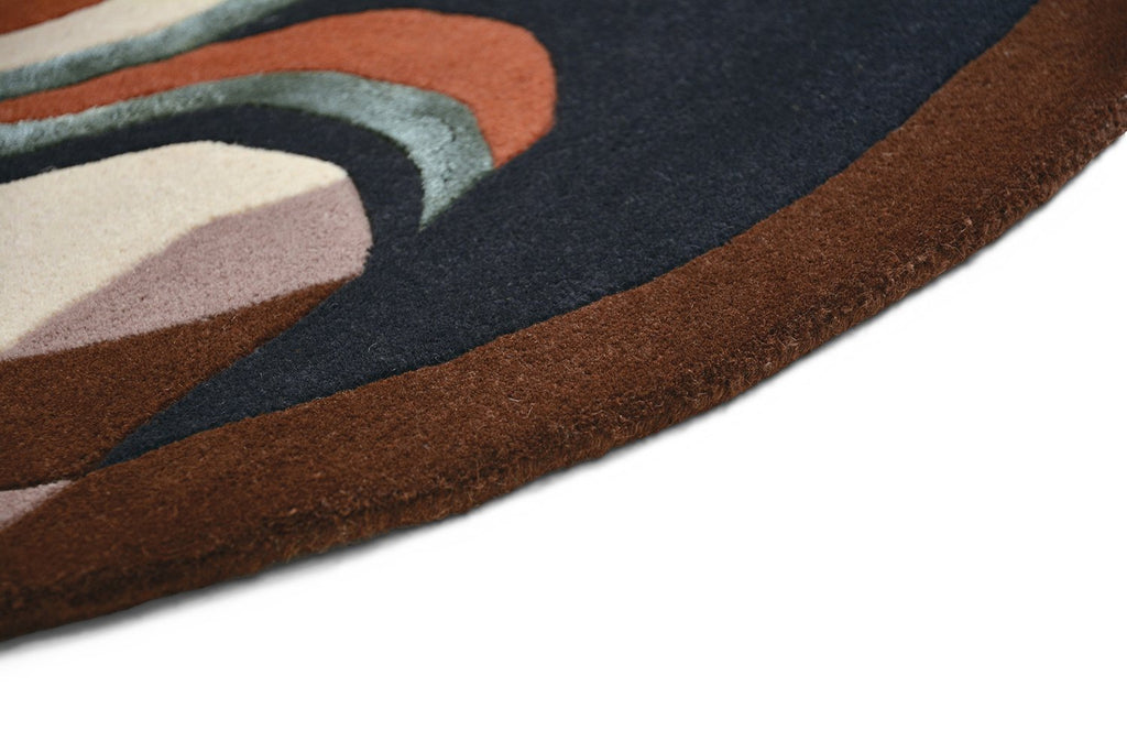 Ted Baker Zodiac Aquarius Rug Round 162105BC-TED-162105-100X100Rugtastic