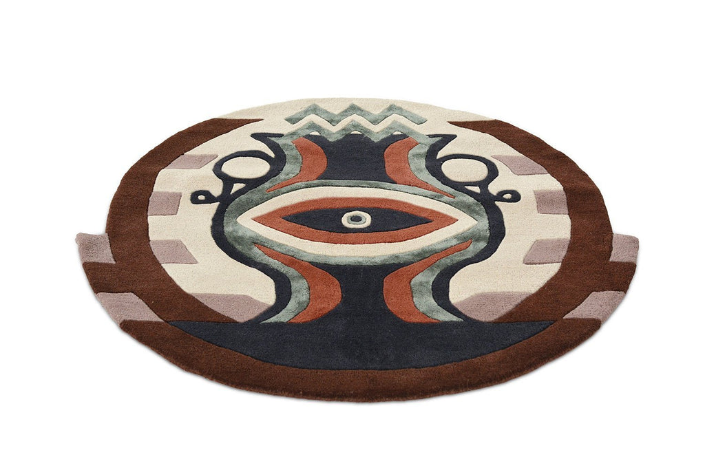 Ted Baker Zodiac Aquarius Rug Round 162105BC-TED-162105-100X100Rugtastic