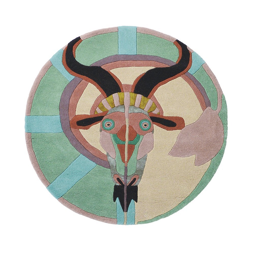 Ted Baker Zodiac Capricorn Rug Round 162005BC-TED-162005-100X100Rugtastic
