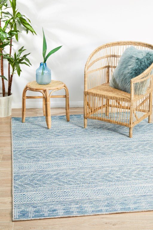 Terrace Urban Rug Blue 5505TER-5505-BLU-230X160Rugtastic