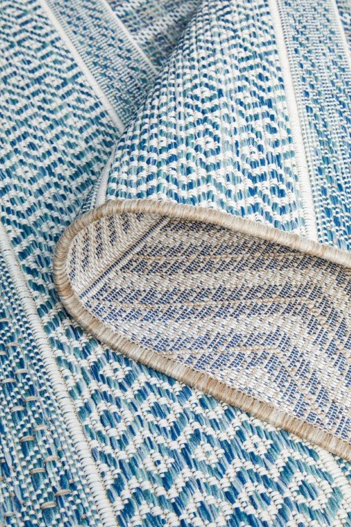 Terrace Urban Rug Blue 5505TER-5505-BLU-230X160Rugtastic