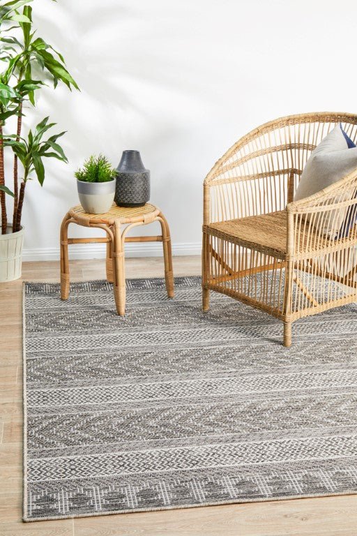 Terrace Urban Rug Grey 5505TER-5505-GRY-230X160Rugtastic