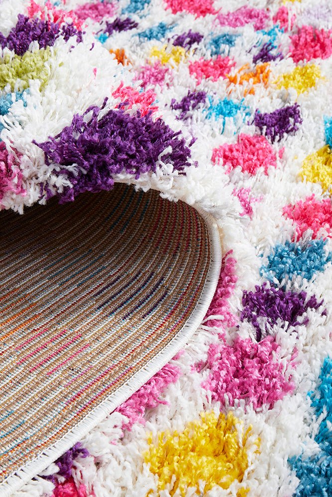Vegas Dot Multi Rug RainbowVEG-DOT-170X120Rugtastic