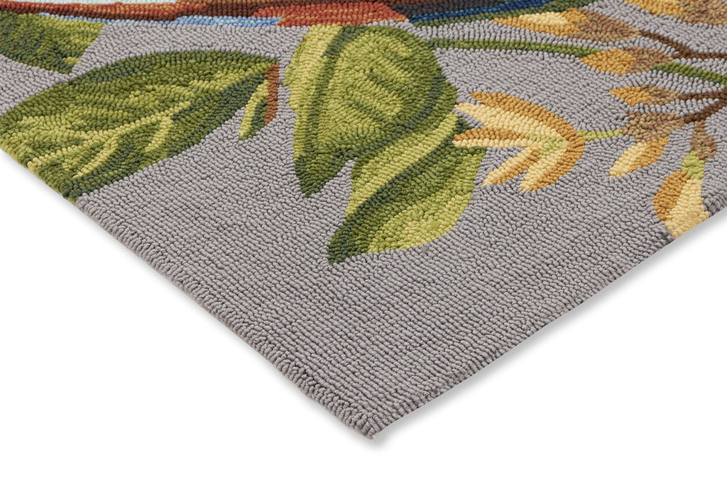 Wedgwood Spring Lotus Grey Indoor Outdoor 438504BC-WED-438504-200X140Rugtastic