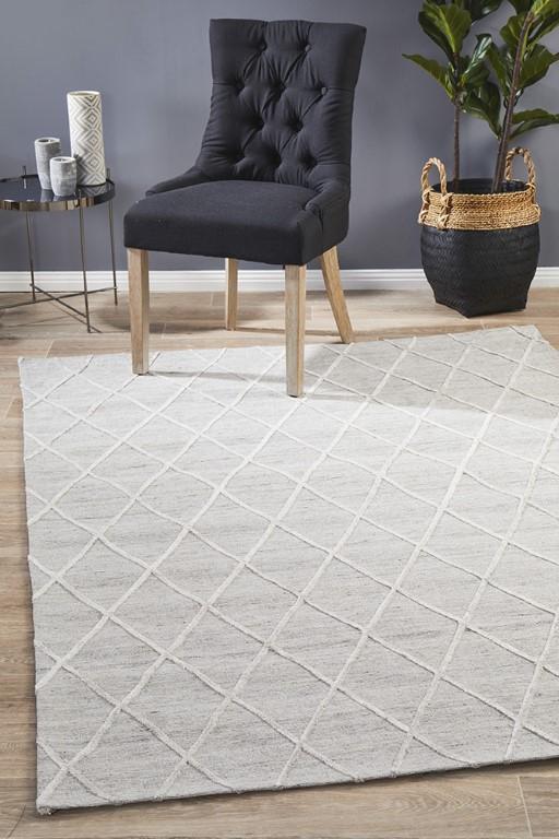Visions 5051 Silver Styles Modern RugVIS-5051-SIL-225X155Rugtastic