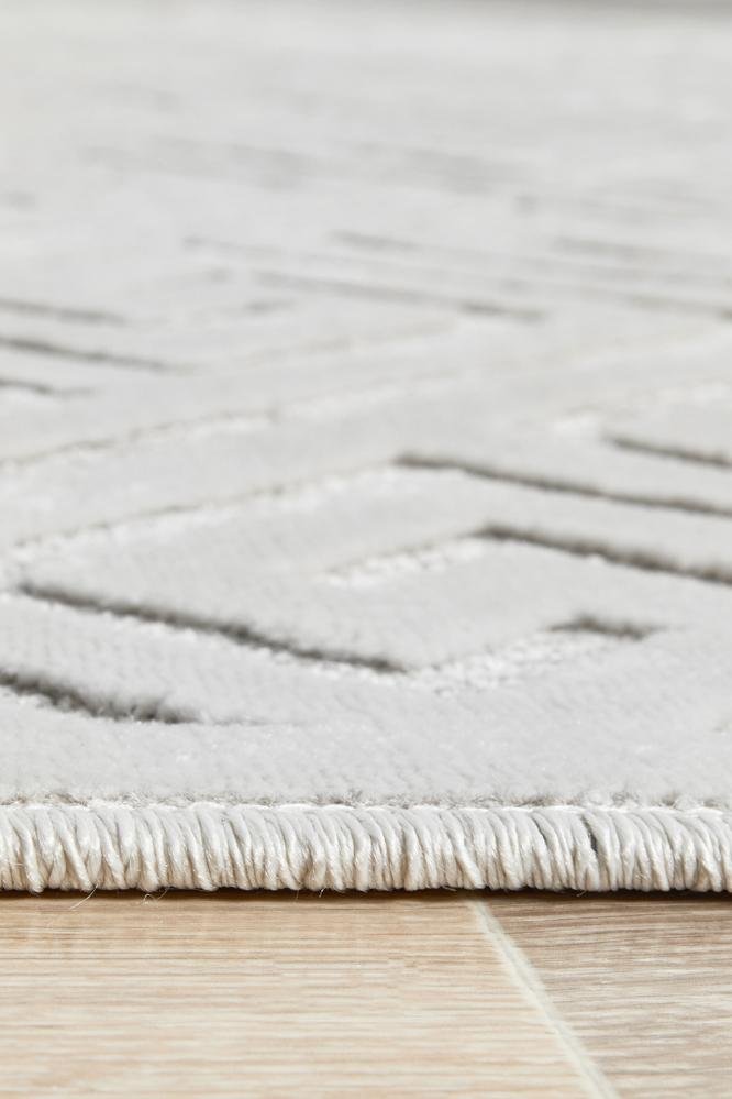 York Alice Natural White RugYRK-ALIC-WHT-230X160Rugtastic