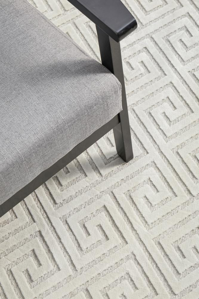 York Alice Natural White RugYRK-ALIC-WHT-230X160Rugtastic