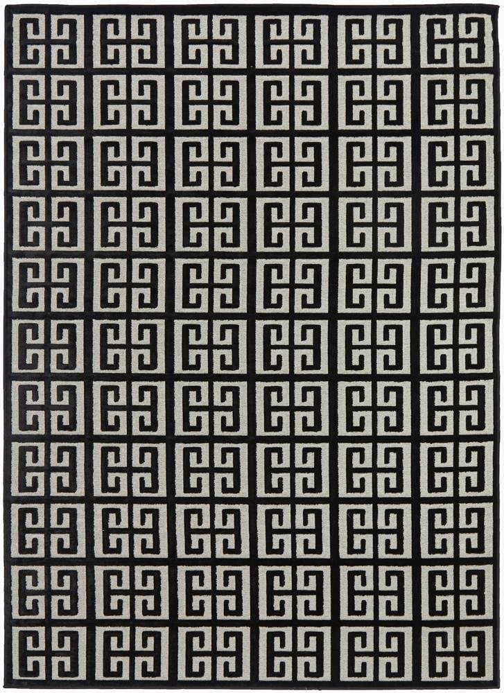 York Brenda Black RugYRK-BREN-GLD-230X160Rugtastic