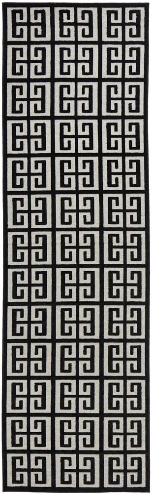 York Brenda Black RugYRK-BREN-GLD-300X80Rugtastic