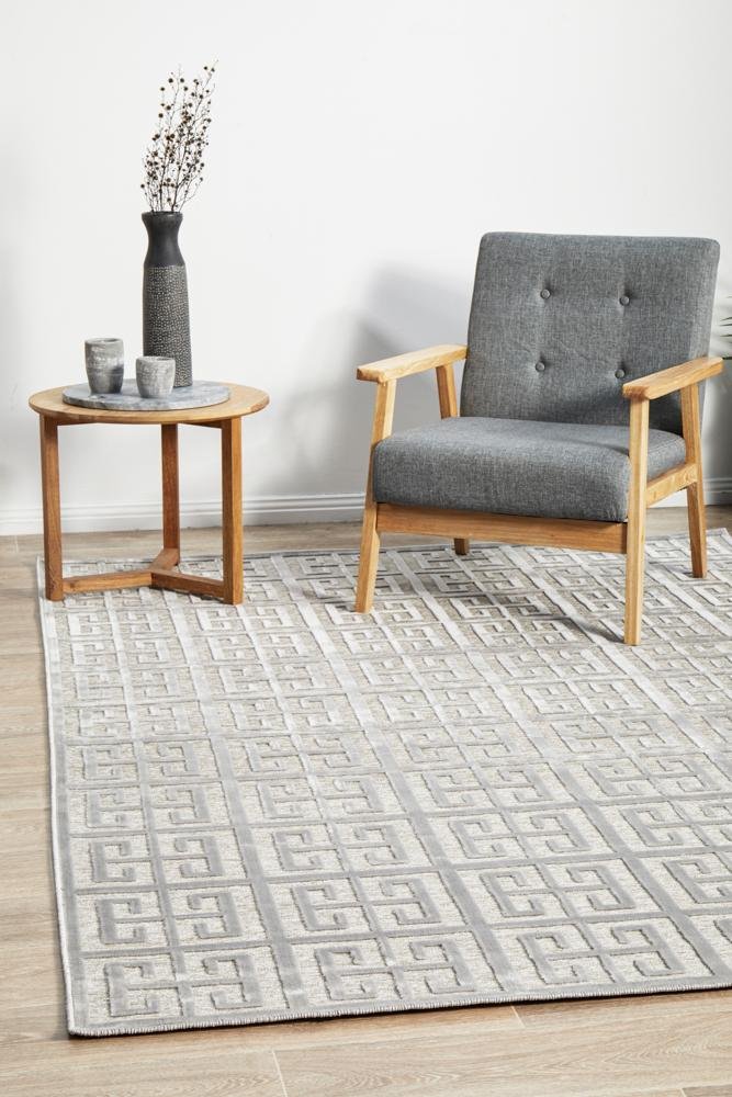 York Brenda Silver RugYRK-BREN-SIL-230X160Rugtastic