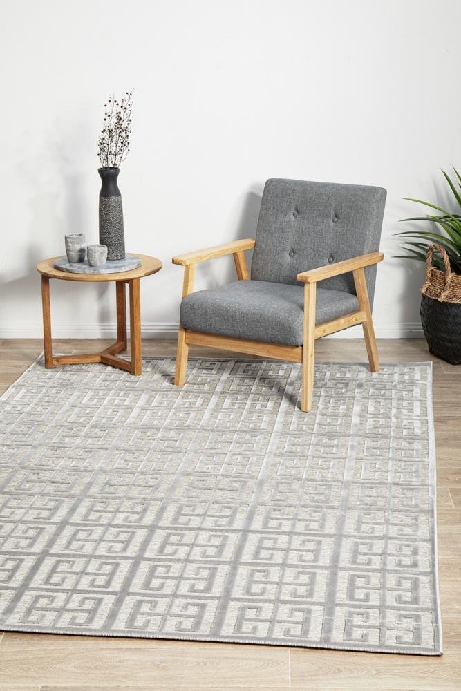 York Brenda Silver RugYRK-BREN-SIL-230X160Rugtastic