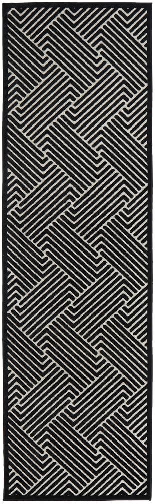 York Cindy Black RugYRK-CIND-GLD-300X80Rugtastic
