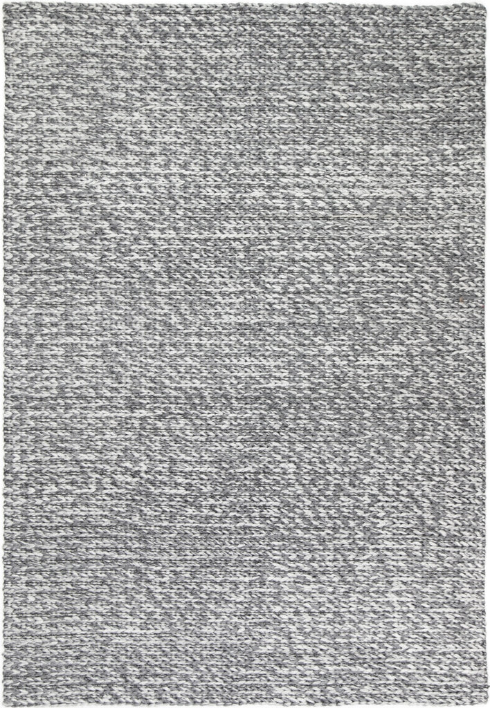 Zion Cue Charcoal Wool Blend RugHARL160CUECHARRugtastic