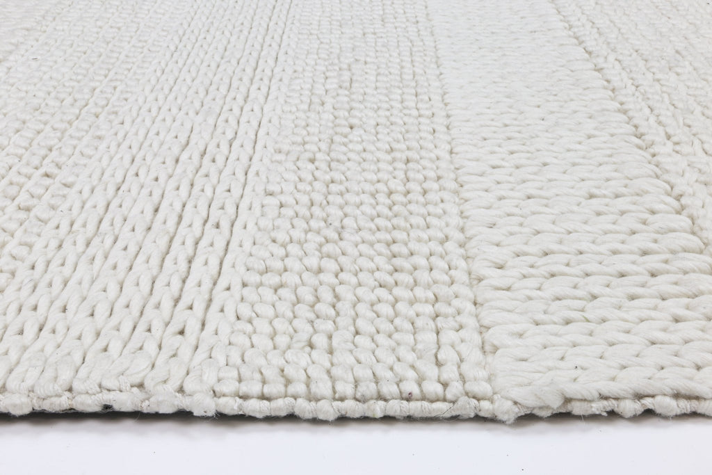Zion Grace White Wool Blend RugHARL160GRACWHITRugtastic